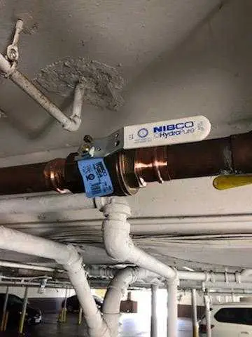 Copper pipe repair and valve work for Backflow Testing in Terradyne